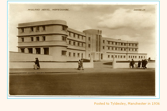 Postcard of the Midland Hotel